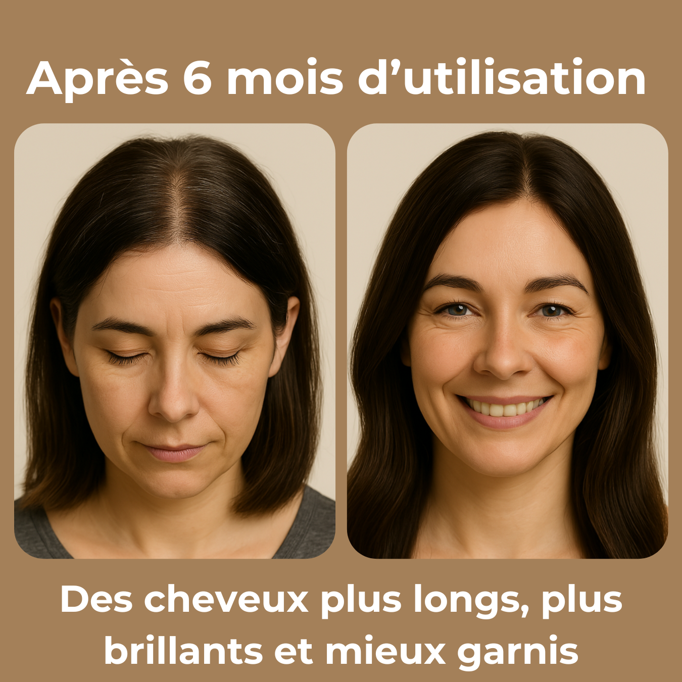 Sérum croissance de cheveux (pack de 2)