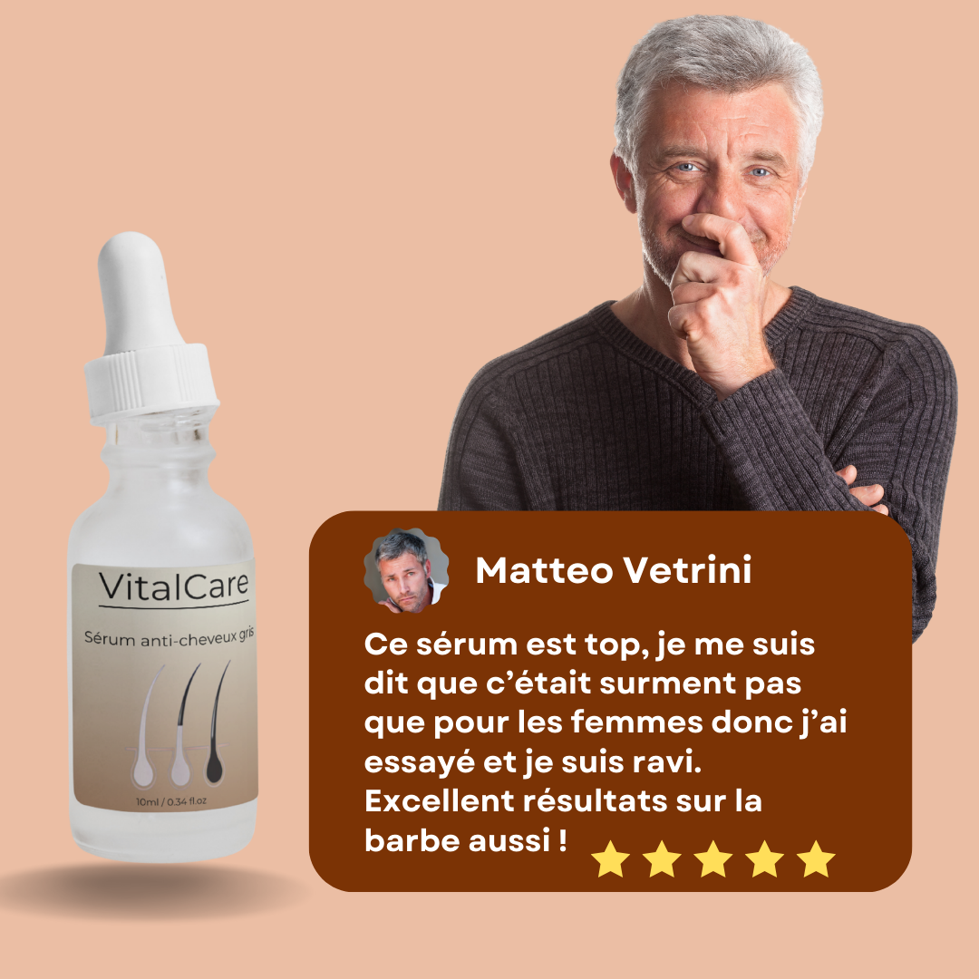 Sérum Anti-Cheveux Blancs (pack 2 flacons)