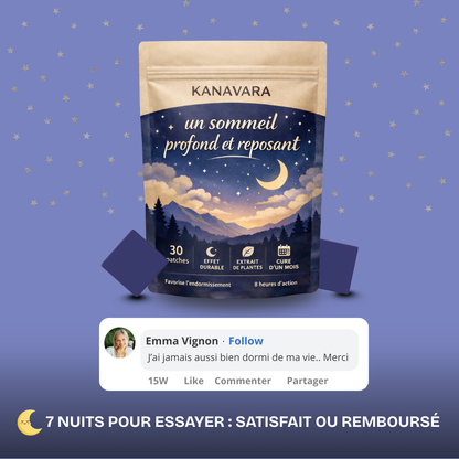 30 patchs : Arrêtez de survivre, commencez à dormir.